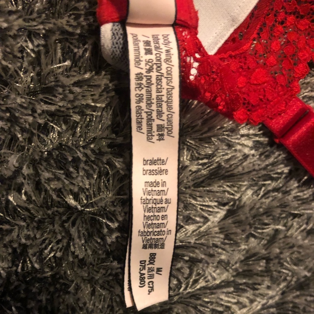 NWOT Victoria Secret Christmas Bra - Picture 6 of 6